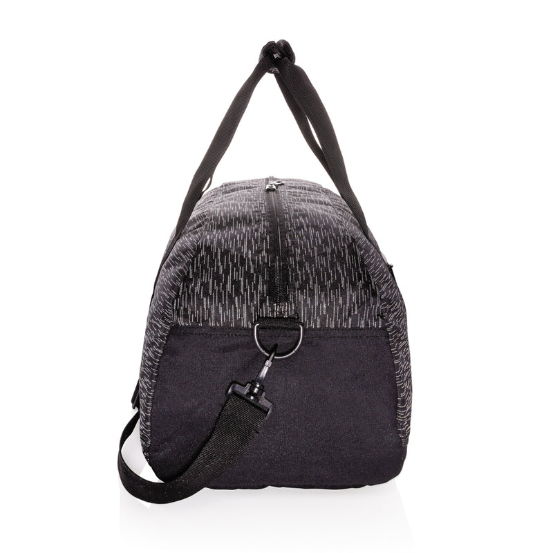 Load image into Gallery viewer, Reflective weekend bag - Custom Wood Designs
