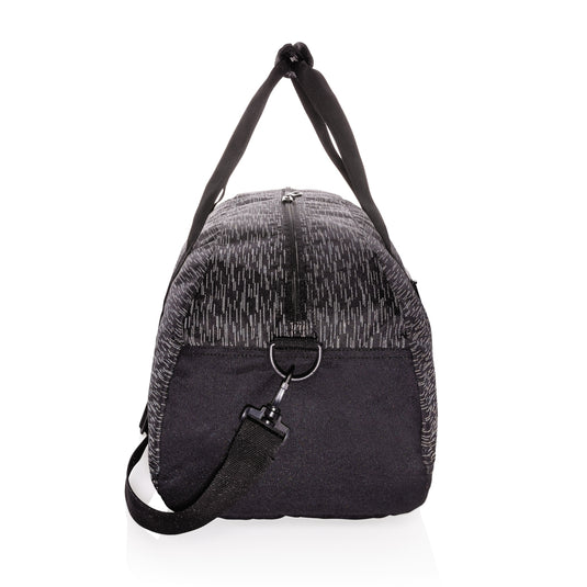 Reflective weekend bag - Custom Wood Designs