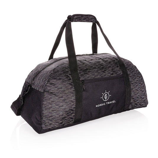 Reflective weekend bag - Custom Wood Designs