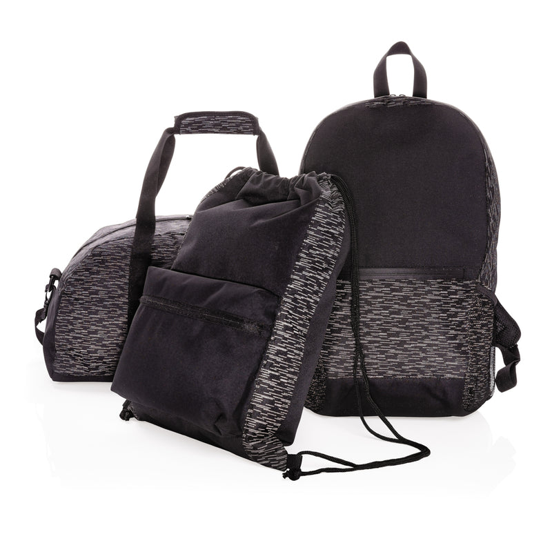 Load image into Gallery viewer, Reflective weekend bag - Custom Wood Designs
