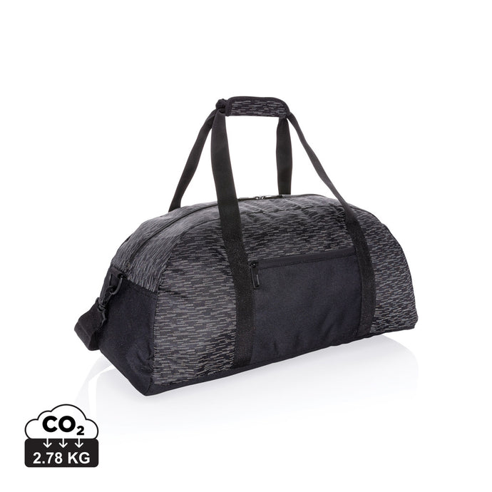 Reflective weekend bag - Custom Wood Designs