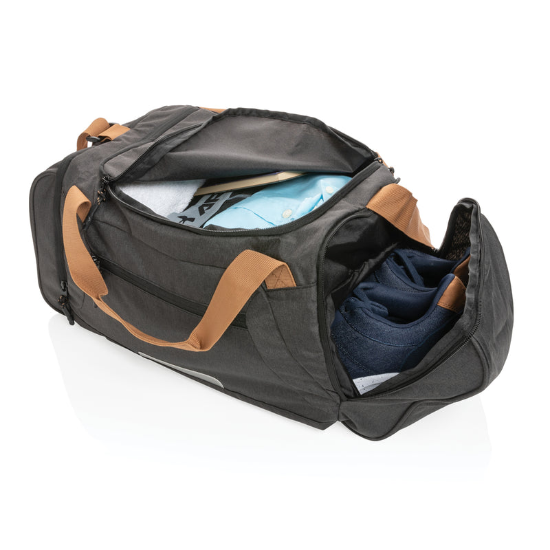 Load image into Gallery viewer, Urban outdoor weekend bag - Custom Wood Designs
