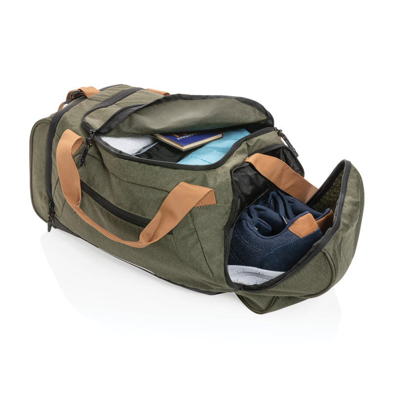 Load image into Gallery viewer, Urban outdoor weekend bag - Custom Wood Designs
