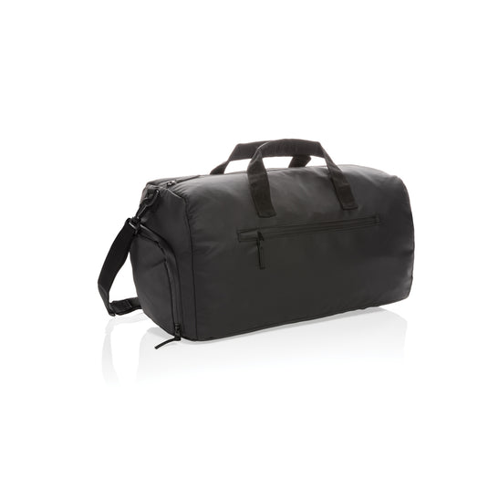 Fashion black weekend bag PVC free - Custom Wood Designs