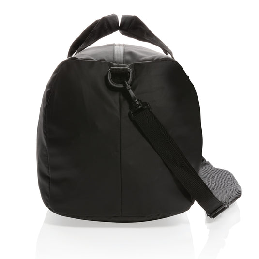 Fashion black weekend bag PVC free - Custom Wood Designs