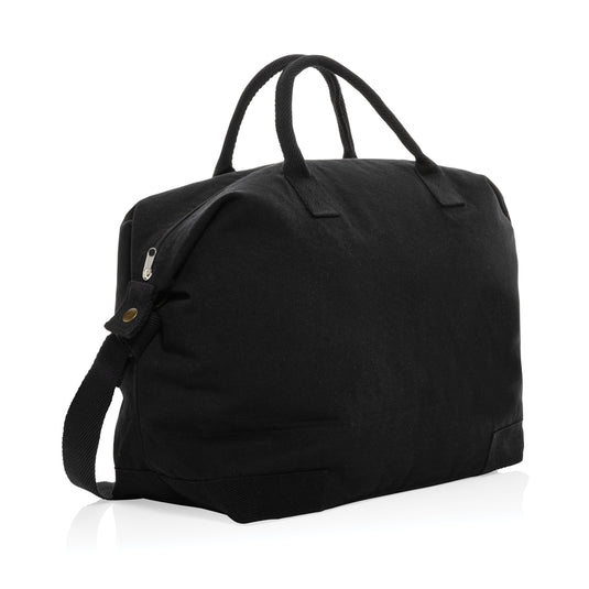 500 gsm recycled canvas deluxe weekend bag - Custom Wood Designs