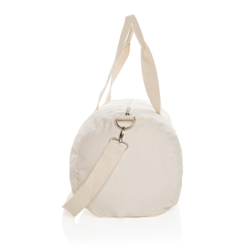 Load image into Gallery viewer, 285gsm r canvas duffel bag undyed - Custom Wood Designs
