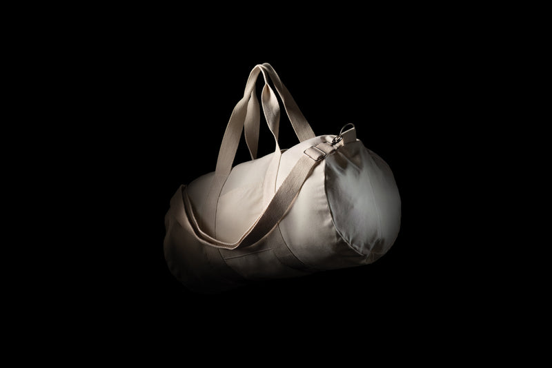 Load image into Gallery viewer, 285gsm r canvas duffel bag undyed - Custom Wood Designs
