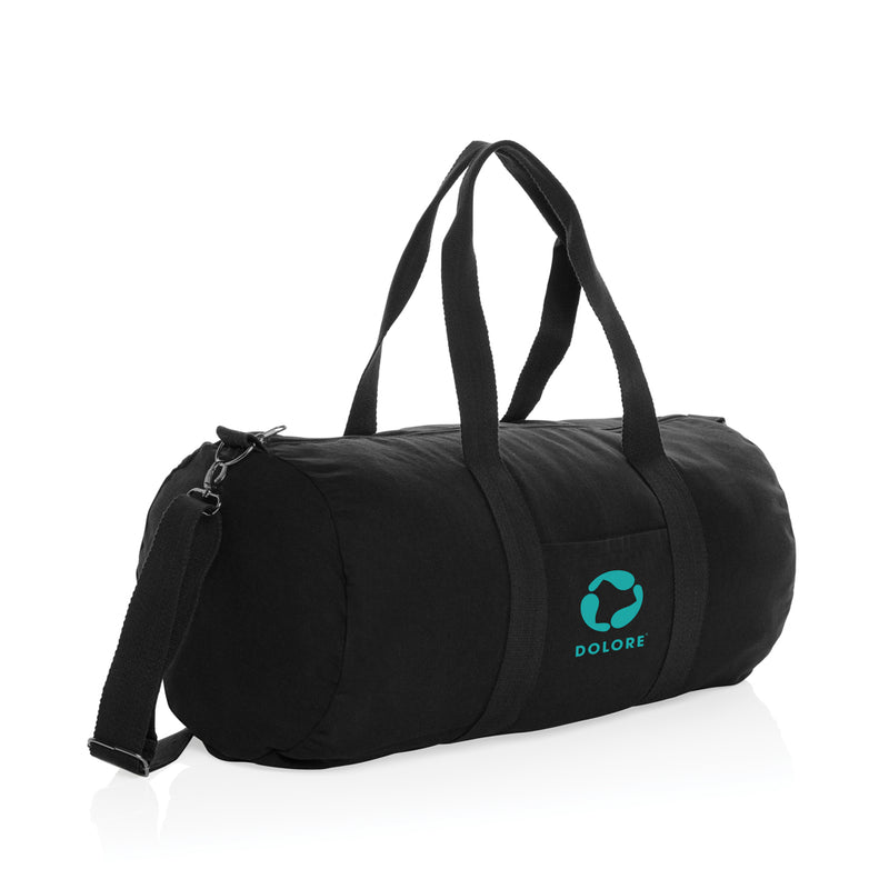 Load image into Gallery viewer, 285gsm r canvas duffel bag undyed - Custom Wood Designs
