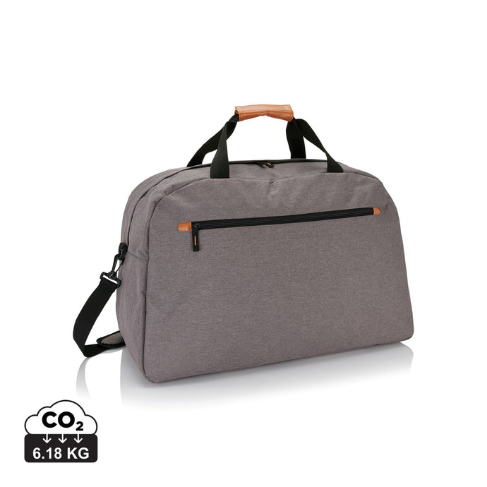 Fashion duo tone travel bag - Custom Wood Designs