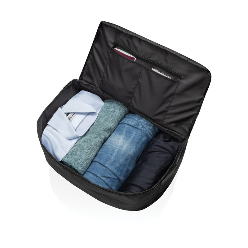 Load image into Gallery viewer, Swiss Peak Aware™ RPET 15.6 inch laptop weekend bag - Custom Wood Designs
