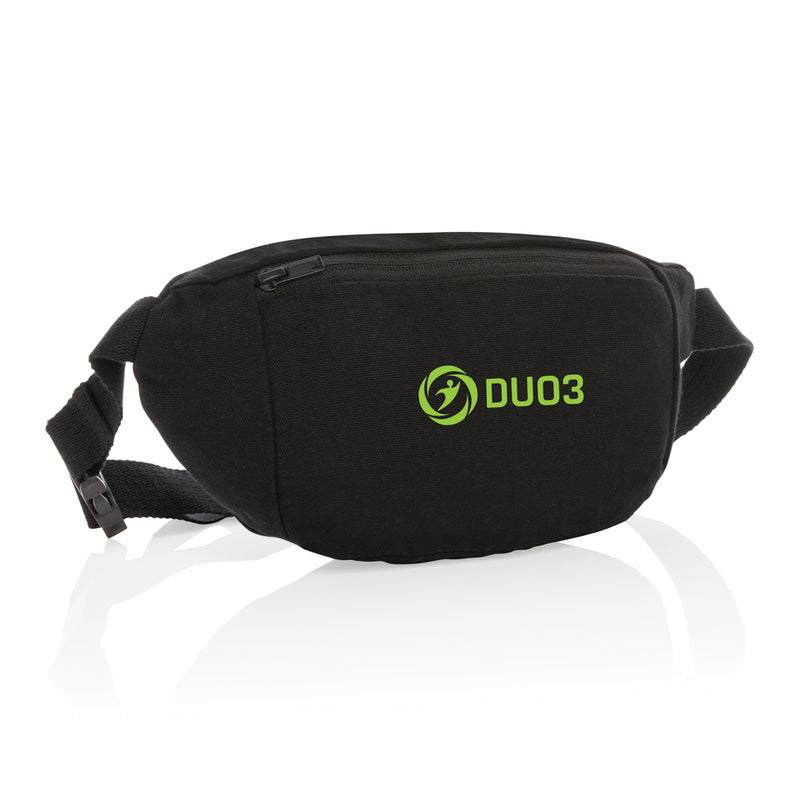 Load image into Gallery viewer, 285gsm canvas hip bag undyed - Custom Wood Designs

