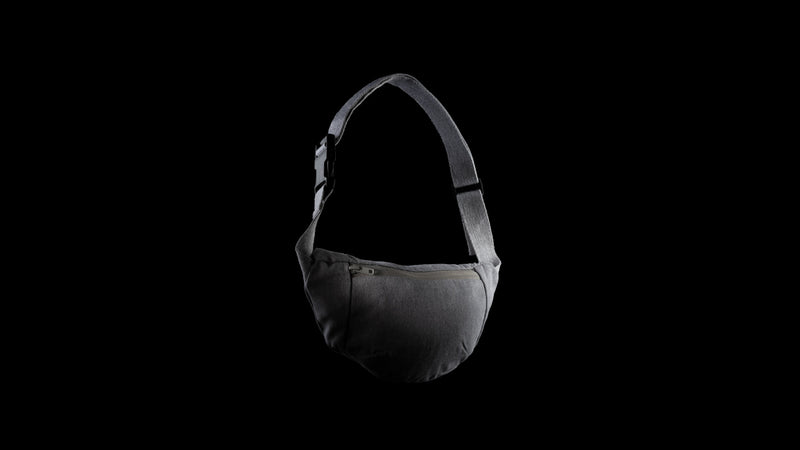 Load image into Gallery viewer, 285gsm canvas hip bag undyed - Custom Wood Designs
