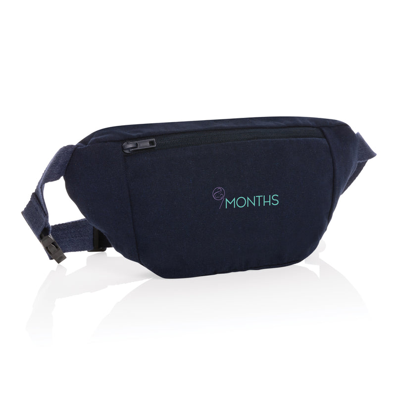 Load image into Gallery viewer, 285gsm canvas hip bag undyed - Custom Wood Designs
