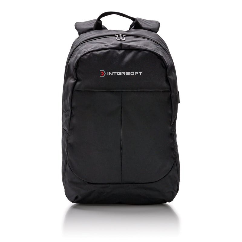Load image into Gallery viewer, Power USB laptop backpack - Custom Wood Designs
