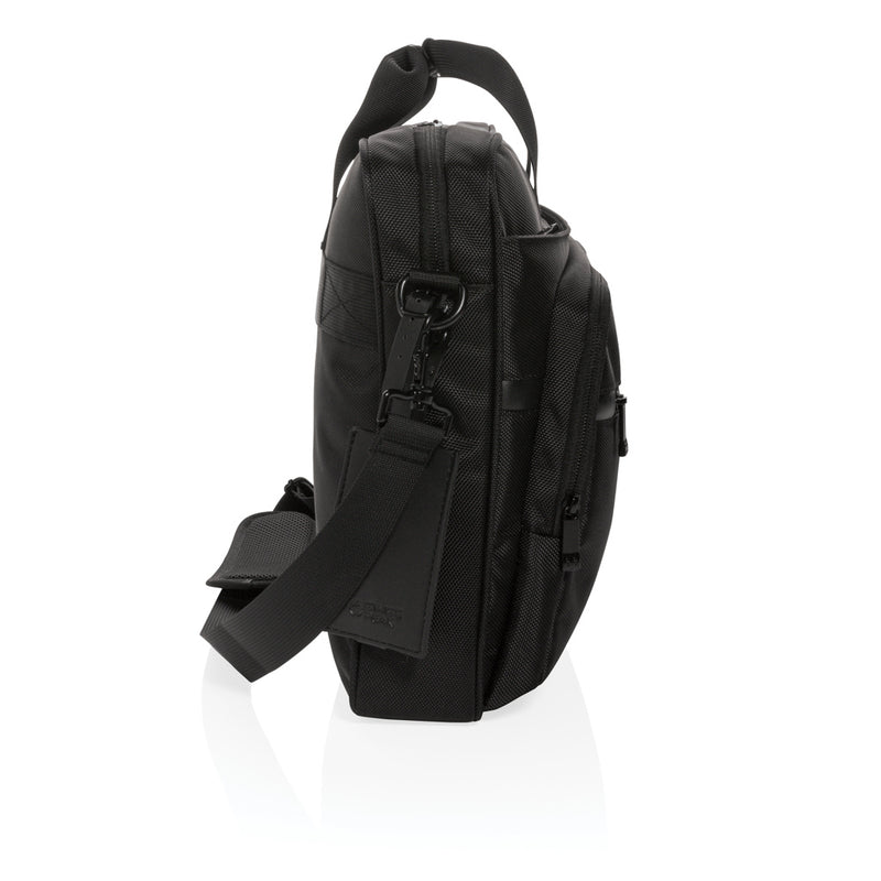 Load image into Gallery viewer, RFID 15.6&quot; Laptop Bag - Custom Wood Designs
