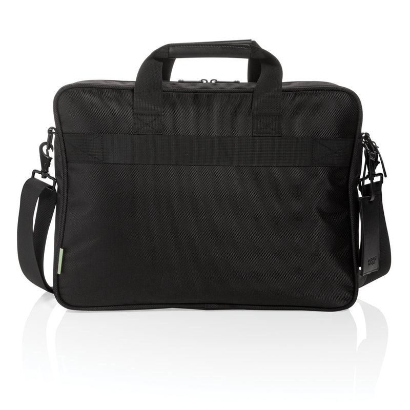 Load image into Gallery viewer, RFID 15.6&quot; Laptop Bag - Custom Wood Designs
