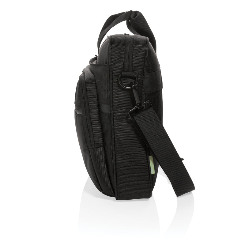 Load image into Gallery viewer, RFID 15.6&quot; Laptop Bag - Custom Wood Designs
