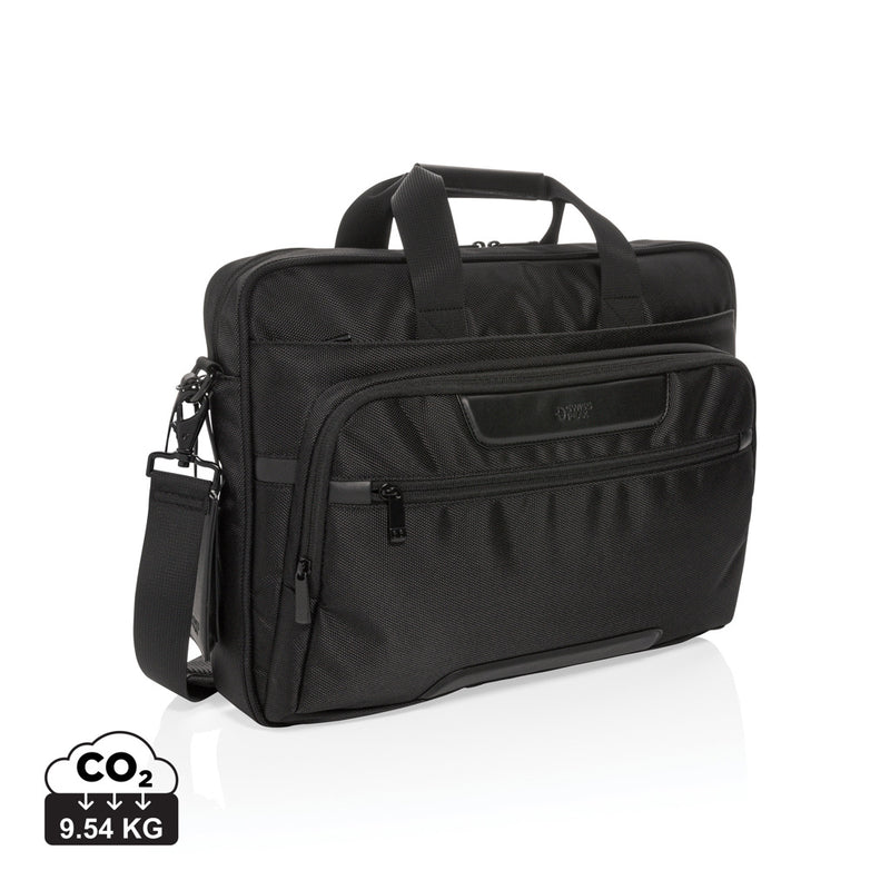 Load image into Gallery viewer, RFID 15.6&quot; Laptop Bag - Custom Wood Designs
