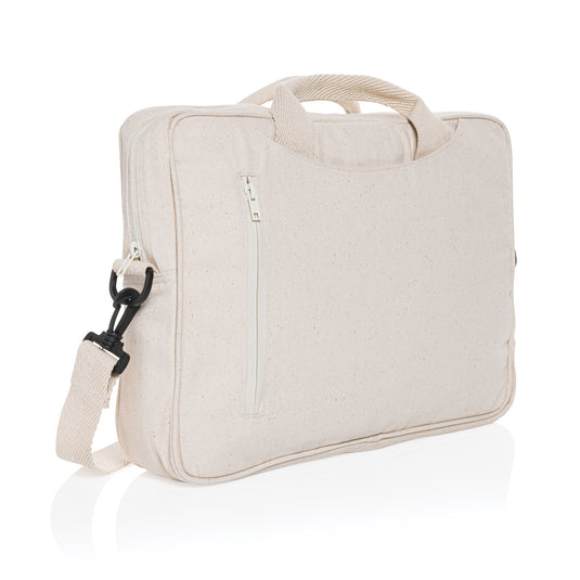 Cotton 15.4 inch laptop bag - Custom Wood Designs
