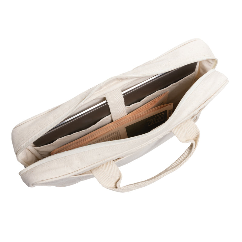 Load image into Gallery viewer, Cotton 15.4 inch laptop bag - Custom Wood Designs
