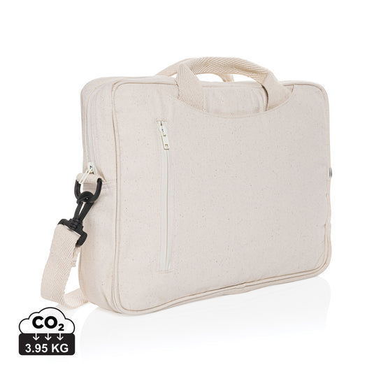 Cotton 15.4 inch laptop bag - Custom Wood Designs