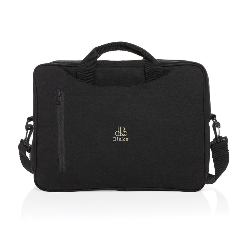 Load image into Gallery viewer, Cotton 15.4 inch laptop bag - Custom Wood Designs
