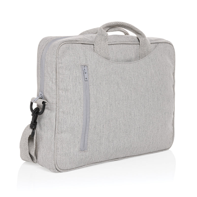 Load image into Gallery viewer, Cotton 15.4 inch laptop bag - Custom Wood Designs

