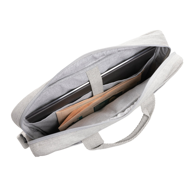 Load image into Gallery viewer, Cotton 15.4 inch laptop bag - Custom Wood Designs
