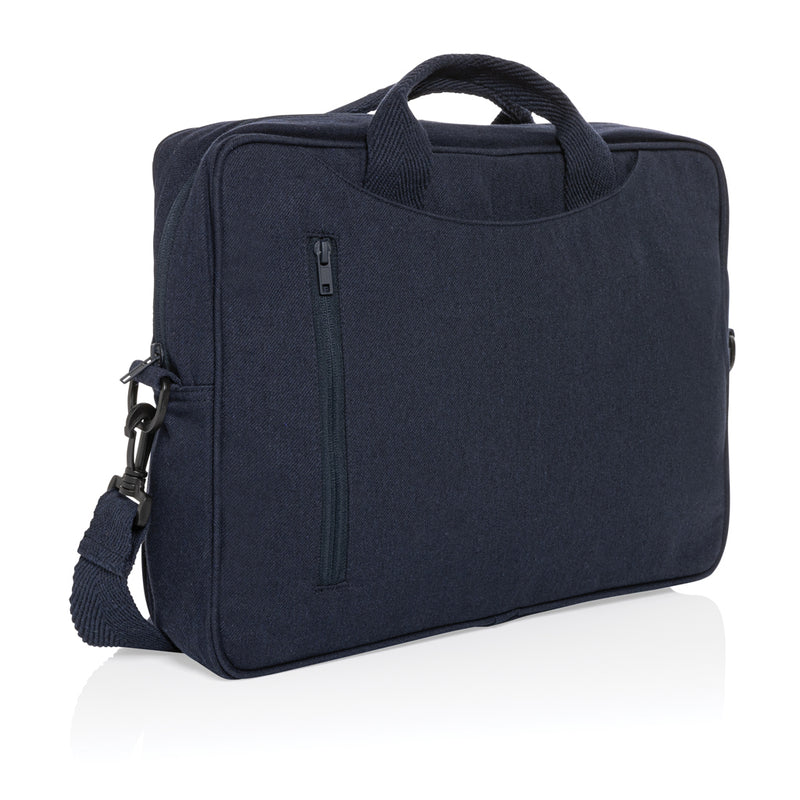 Load image into Gallery viewer, Cotton 15.4 inch laptop bag - Custom Wood Designs
