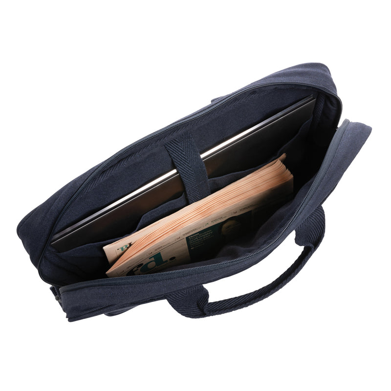 Load image into Gallery viewer, Cotton 15.4 inch laptop bag - Custom Wood Designs
