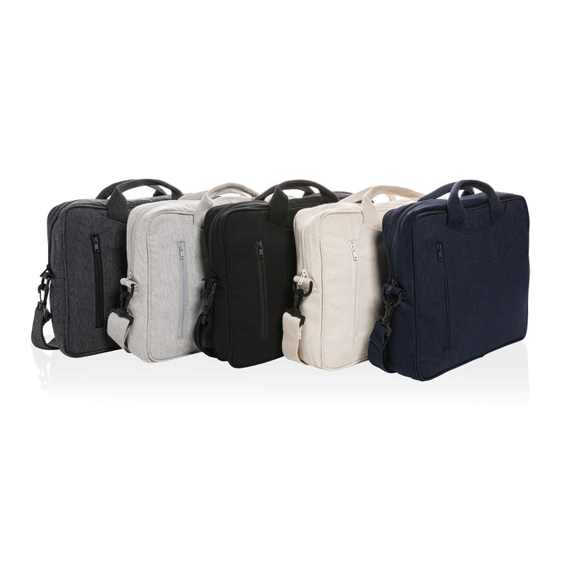 Load image into Gallery viewer, Cotton 15.4 inch laptop bag - Custom Wood Designs
