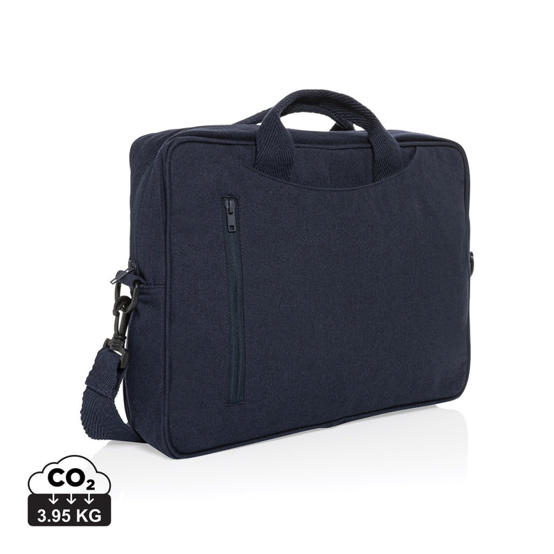 Load image into Gallery viewer, Cotton 15.4 inch laptop bag - Custom Wood Designs
