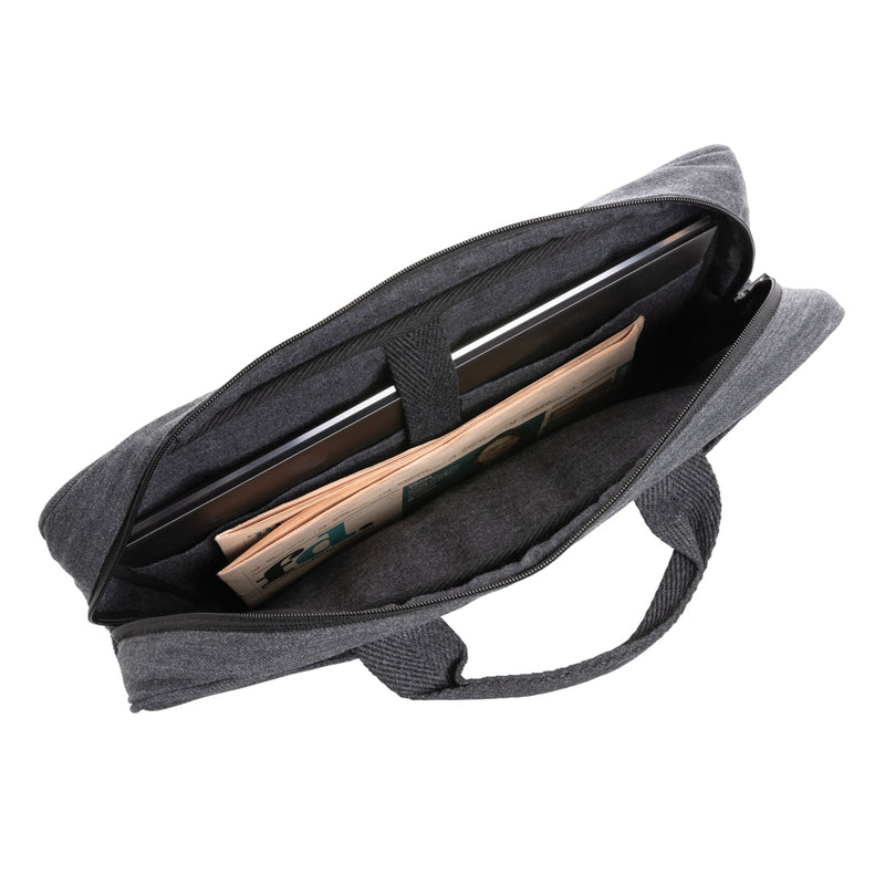 Load image into Gallery viewer, Cotton 15.4 inch laptop bag - Custom Wood Designs

