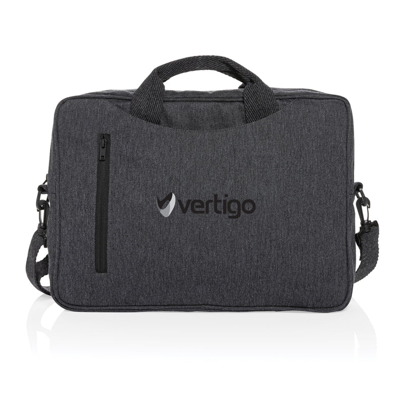Load image into Gallery viewer, Cotton 15.4 inch laptop bag - Custom Wood Designs
