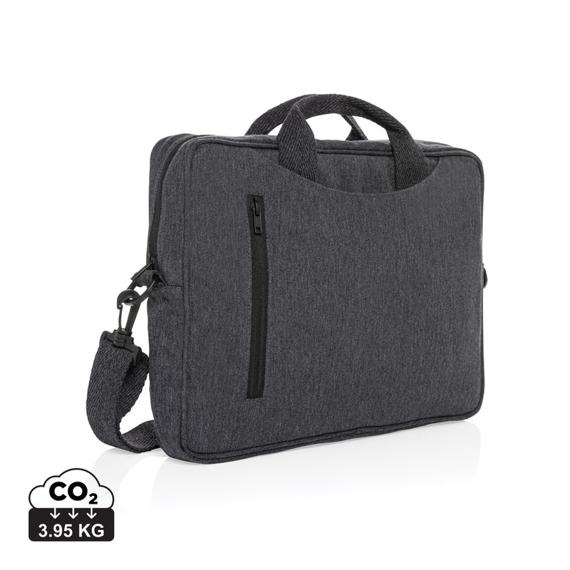 Load image into Gallery viewer, Cotton 15.4 inch laptop bag - Custom Wood Designs
