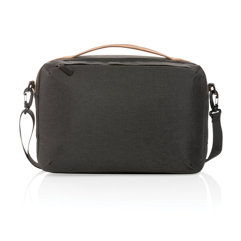 Load image into Gallery viewer, Impact AWARE™ 300D two tone deluxe 15.6&quot; laptop bag - Custom Wood Designs
