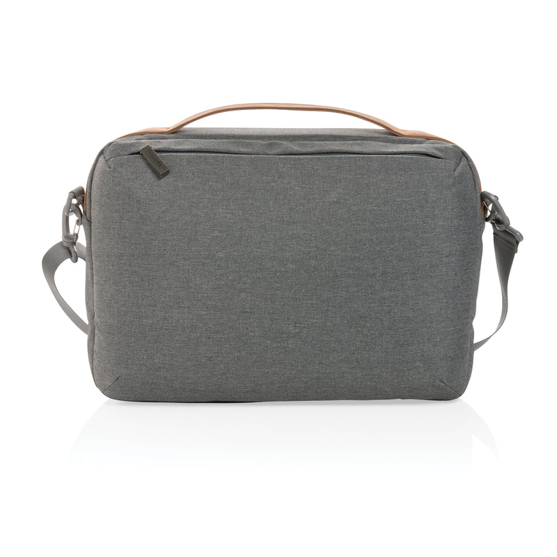 Load image into Gallery viewer, Impact AWARE™ 300D two tone deluxe 15.6&quot; laptop bag - Custom Wood Designs
