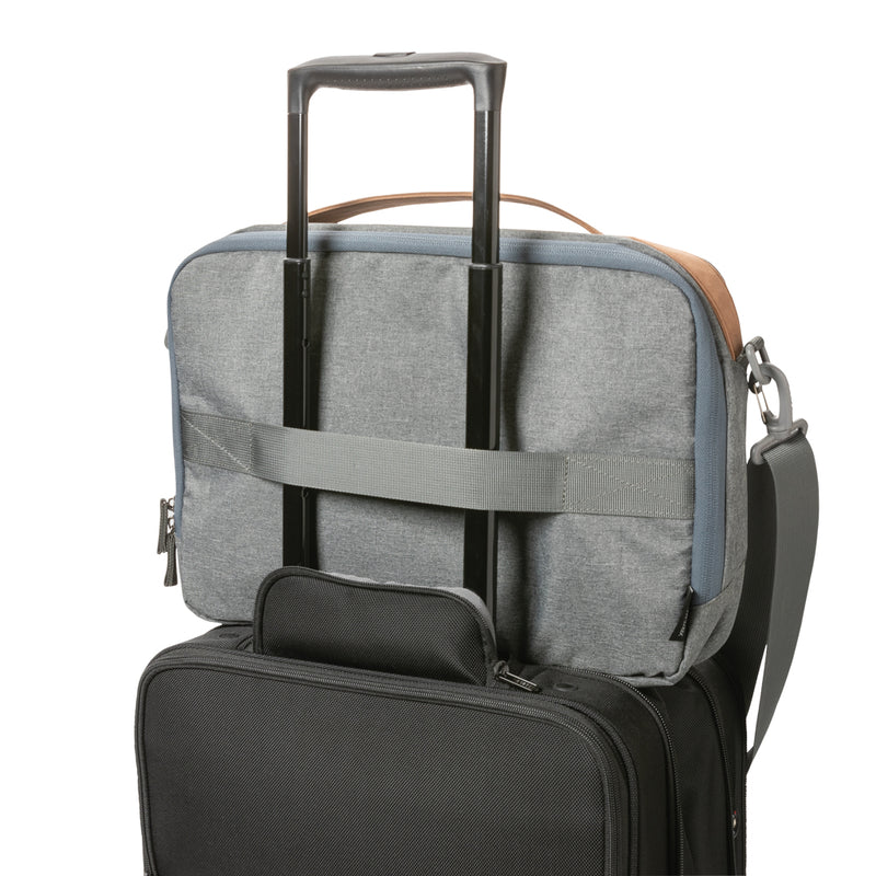 Load image into Gallery viewer, Impact AWARE™ 300D two tone deluxe 15.6&quot; laptop bag - Custom Wood Designs
