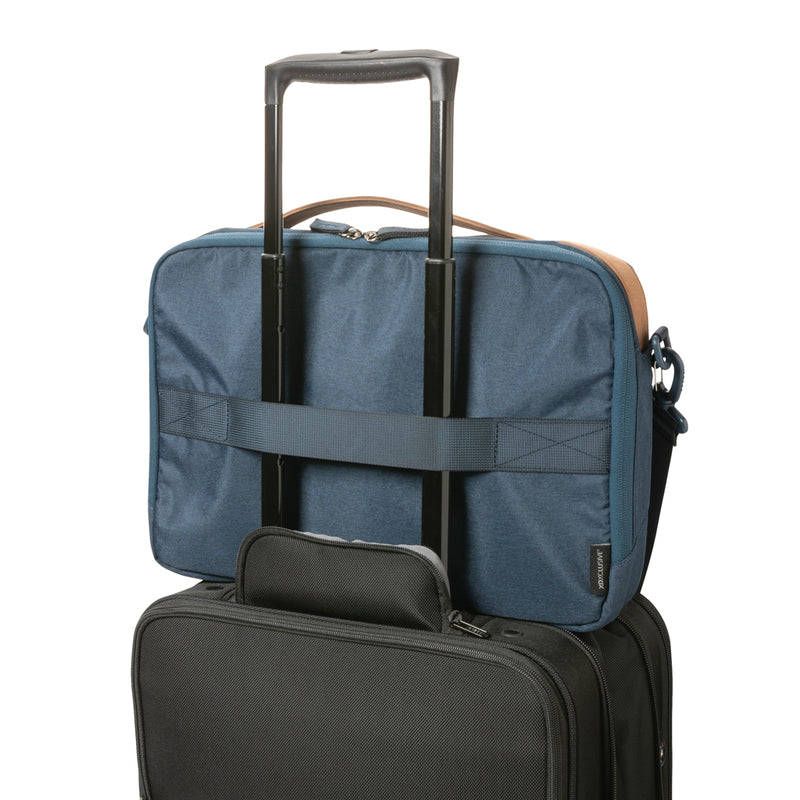Load image into Gallery viewer, Impact AWARE™ 300D two tone deluxe 15.6&quot; laptop bag - Custom Wood Designs
