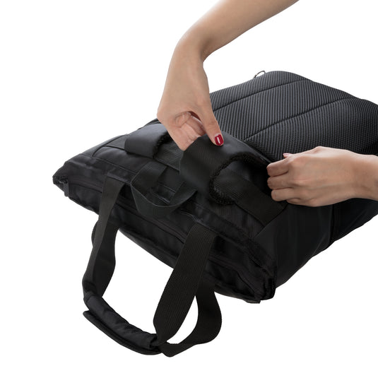 15" laptop tote pack PVC free - Custom Wood Designs