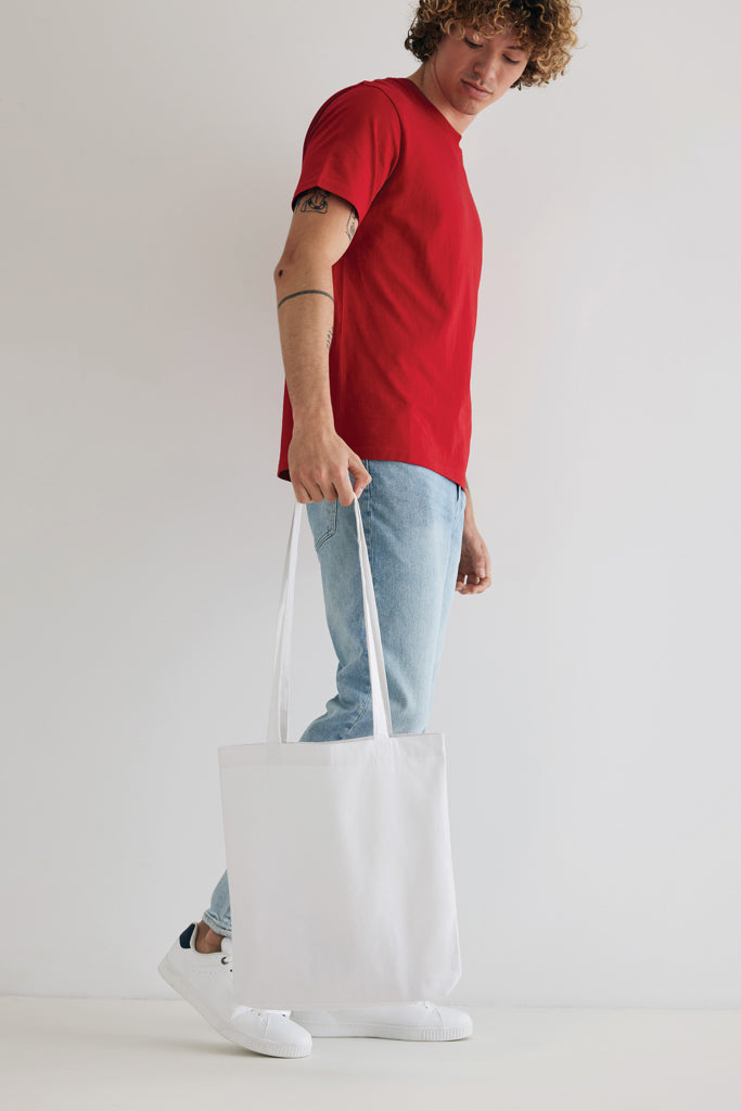 Load image into Gallery viewer, 285gsm rcanvas tote bag undyed - Custom Wood Designs
