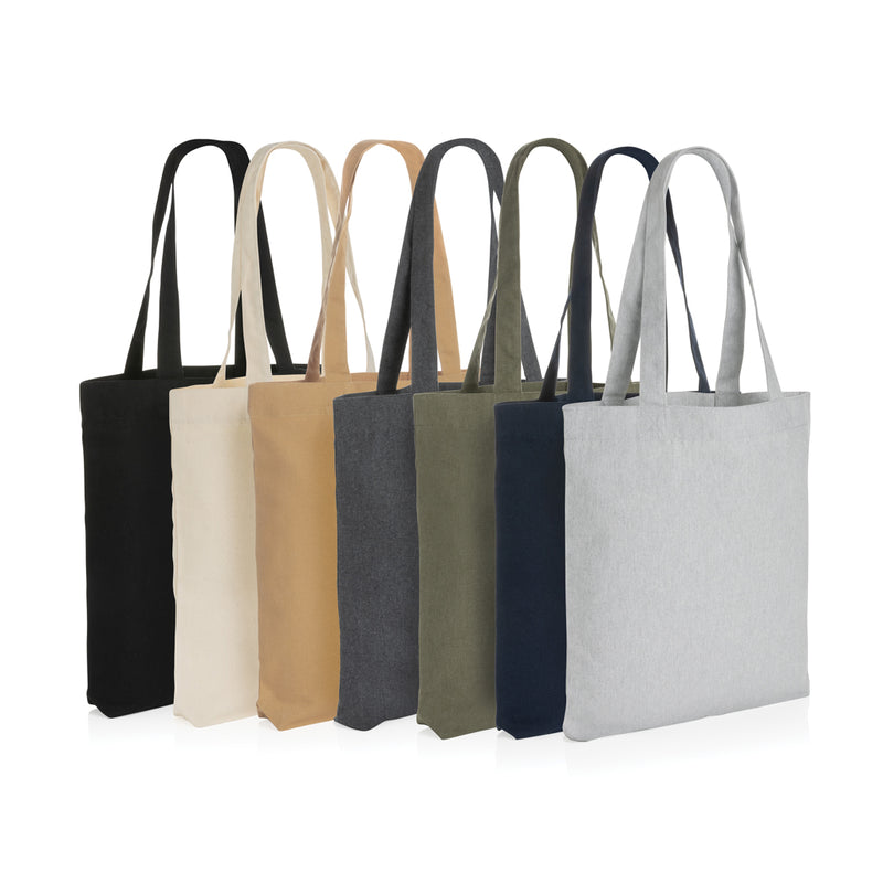 Load image into Gallery viewer, 285gsm rcanvas tote bag undyed - Custom Wood Designs
