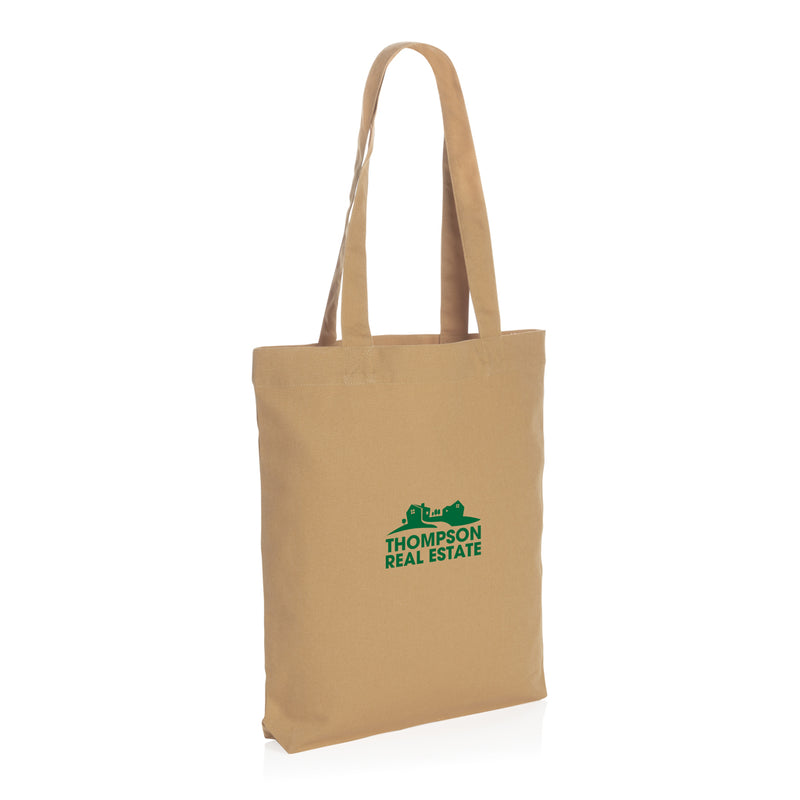 Load image into Gallery viewer, 285gsm rcanvas tote bag undyed - Custom Wood Designs
