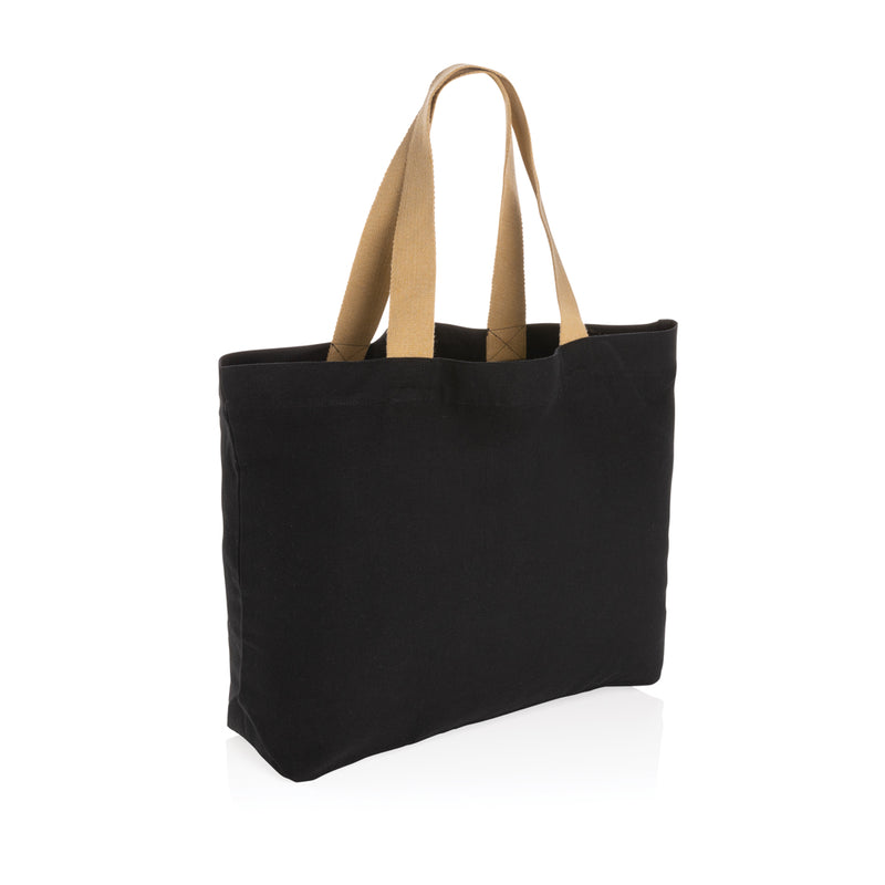 Load image into Gallery viewer, 240 gsm r canvas large tote undyed - Custom Wood Designs
