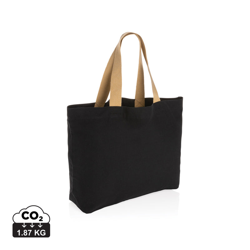Load image into Gallery viewer, 240 gsm r canvas large tote undyed - Custom Wood Designs
