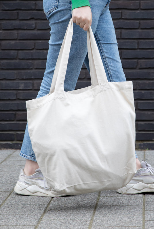 Impact Aware™ 240 gsm rcanvas shopper w/pocket undyed - Custom Wood Designs