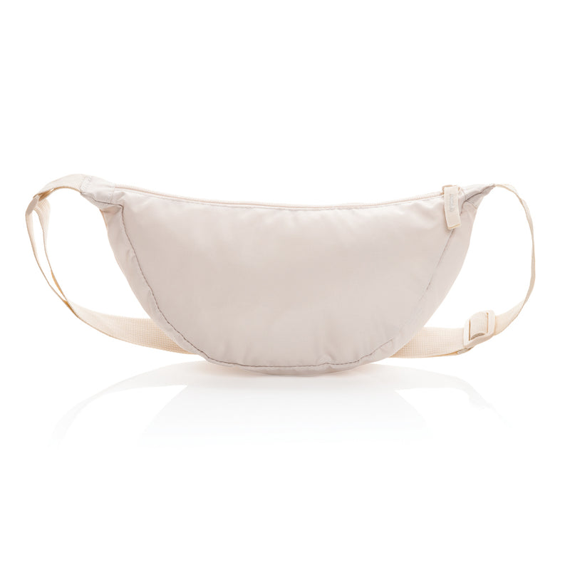 Load image into Gallery viewer, Crescent AWARE™ RPET half moon sling bag - Custom Wood Designs
