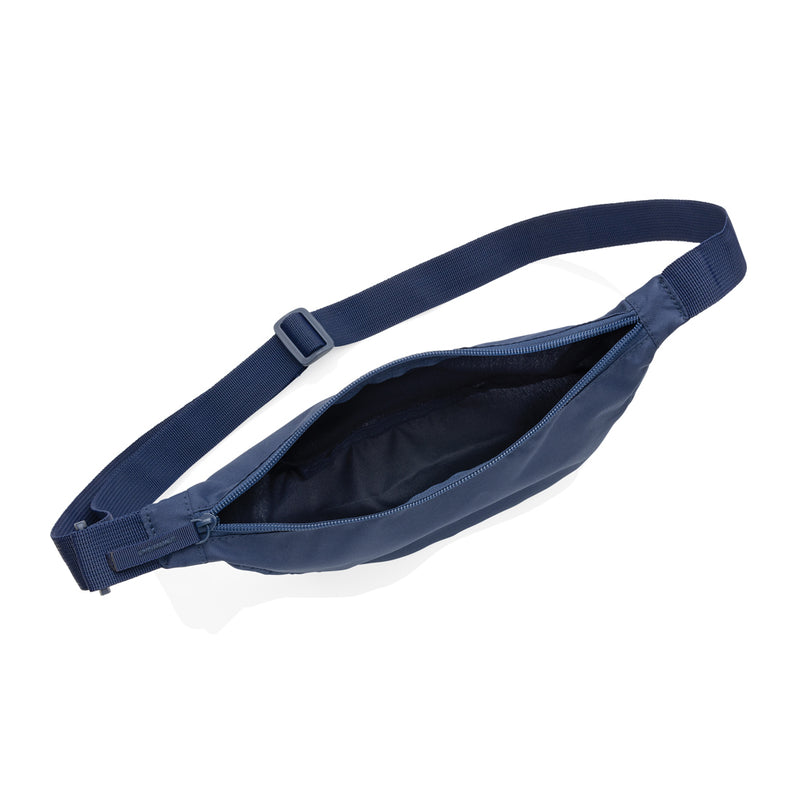 Load image into Gallery viewer, Crescent AWARE™ RPET half moon sling bag - Custom Wood Designs
