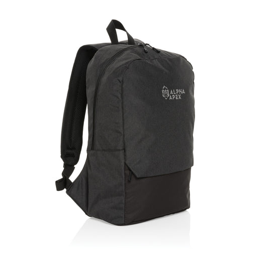 RPET basic 15.6 inch laptop backpack - Custom Wood Designs